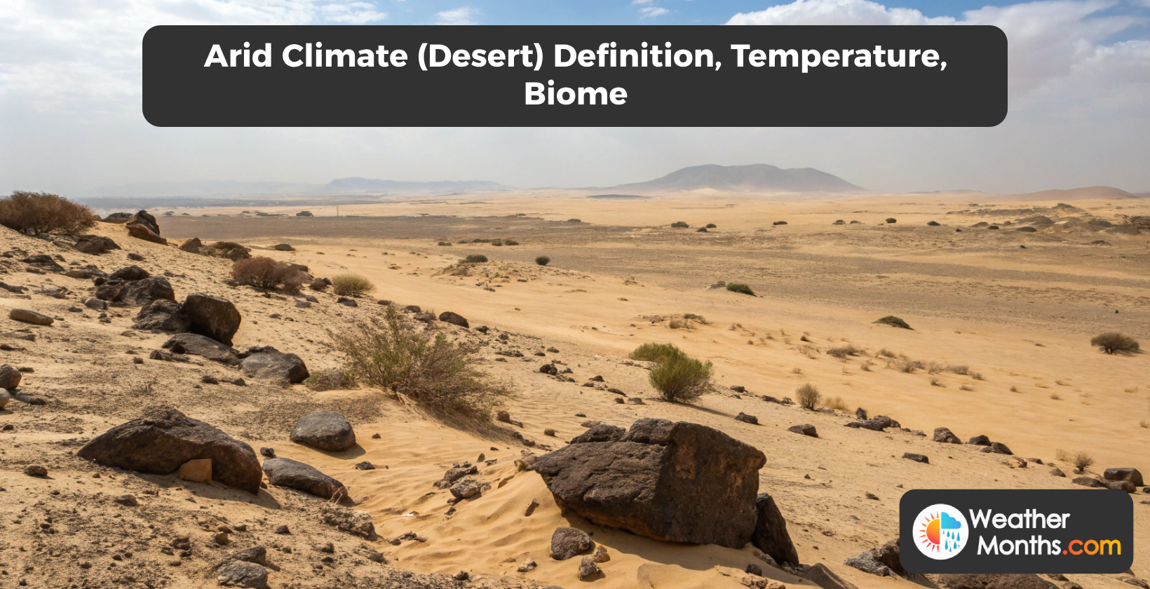 arid climate