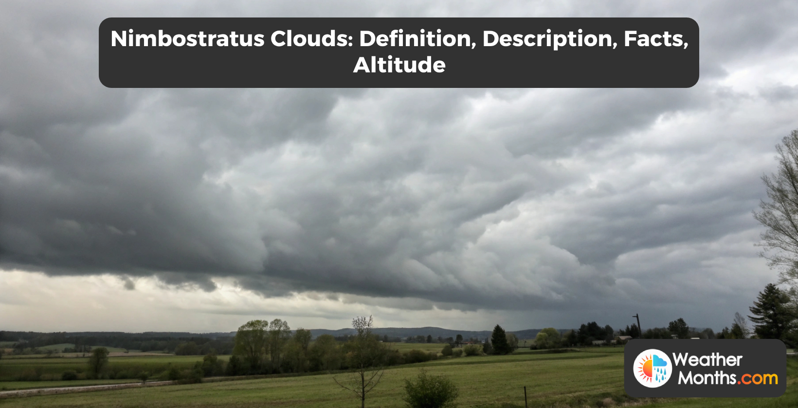 nimbostratus clouds