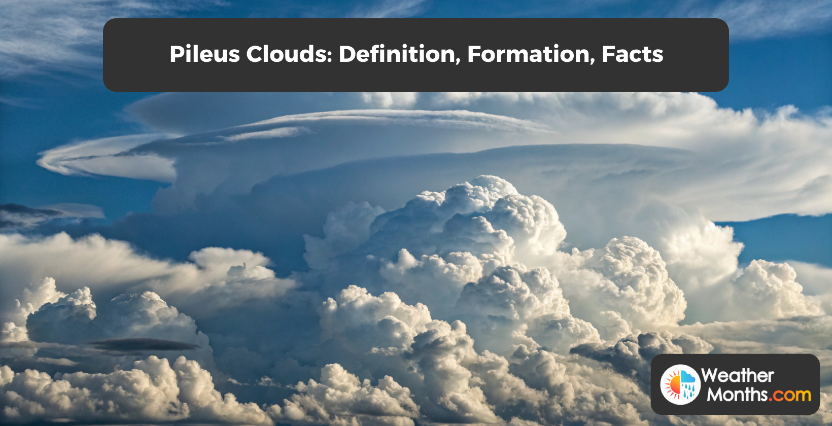 pileus clouds