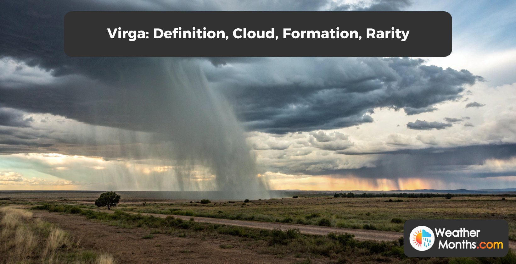 Virga: Definition, Cloud, Formation, Rarity | WeatherMonths.com