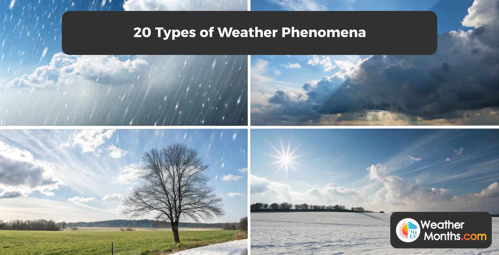 different types of weather